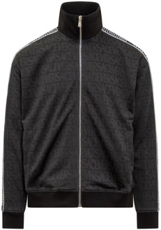 Versace Sweatshirt - Stijlvol en Comfortabel Versace , Black , Heren - M