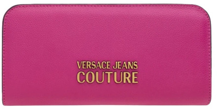 Versace Synthetische Rits Clutch met Originele Hoes Versace , Pink , Dames - ONE Size