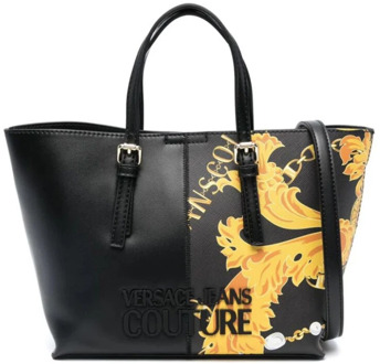 Versace Synthetische Shopper met Afneembare Schouderband Versace , Multicolor , Dames - ONE Size