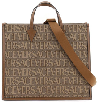 Versace Tote Bags Versace , Beige , Heren - ONE Size