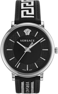 Versace V-Circle Ve5A013 21 Horloge Versace , Black , Heren - ONE Size