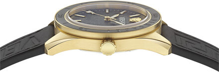 Versace V-dome Heren Zwarte Horloge VE8E00224