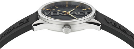 Versace V-Vertical Heren Zwarte Horloge VE3H00723