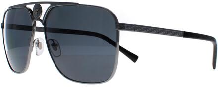 Versace VE2238 100181 gunmetal donkergrijs gepolariseerde zonnebril