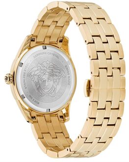 Versace VE3K00522 Greca Time herenhorloge in champagne - maat Goud