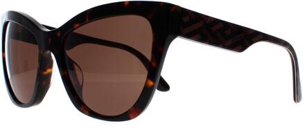 Versace VE4417U 525973 havana patroon donkerbruine zonnebril - maat