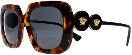 Versace VE4434 511987 licht havana donkergrijs zonnebril Bruin - One Size