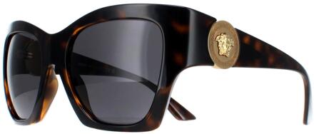Versace VE4452 108/87 donker havana donkergrijs zonnebril - maat Bruin