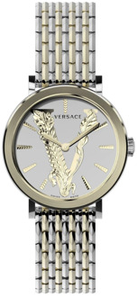Versace Virtus Barocca Horloge Versace , Gray , Dames - ONE Size