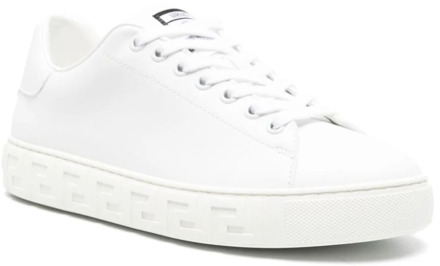 Versace Witte Sneakers Versace , White , Dames - 39 EU
