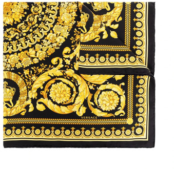 Versace Zijdeachtige sjaal Versace , Yellow , Unisex - ONE Size