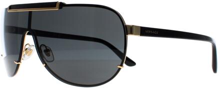 Versace Zonnebril 2140 100287 Goudgrijs - One Size