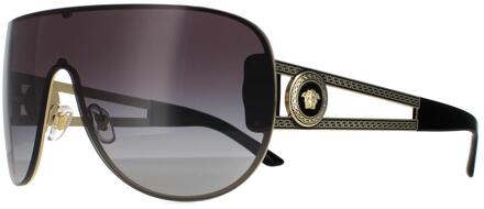 Versace Zonnebril VE2166 12528G Pale Goud Grijs Verloop - One Size