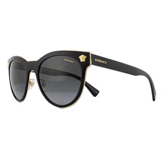 Versace Zonnebril VE2198 1002T3 Zwart Grijs - One Size