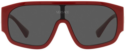 Versace Zonnebril Versace , Red , Heren - ONE Size