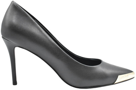 Versace Zwarte platte schoenen Versace , Black , Dames - 39 EU