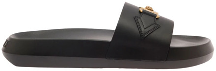 Versace Zwarte sandalen Versace , Black , Heren - 39 Eu,43 Eu,40 Eu,44 Eu,42 Eu,41 Eu,45 EU