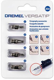 Versatip accessoireset voor pyrografie - 204