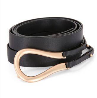 Verschillende Vormen U-Vormige Riem Mode Multifunctionele Hoefijzer Gesp Riem Jas Rok Riem Vrouwen Kleding Accessoires