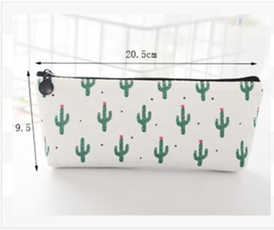 Verse En Mooie Cactus Grote Capaciteit Etui Student Rits Etui School Office Supply Briefpapier