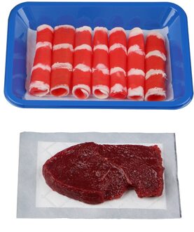 Verse Vlees Bloed Gevogelte Hoge Geabsorbeerd Verpakking Direct Soaker Absorberende Pad 180x100mm 70ml