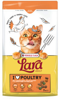 Versele-Laga Lara Adult kip met kalkoen kattenvoer 2 x 1,9 kg
