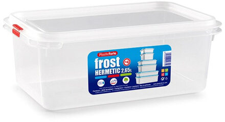 Vershoudbakje - met deksel - 26 x 16 x 10 cm - 2.6L - meal prep bakjes