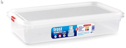 Vershoudbakje - met deksel - 32 x 18 x 7 cm - 2.3L - meal prep bakjes