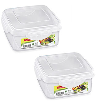 Vershoudbakje vriezer en magnetron - 8x - 1L - kunststof