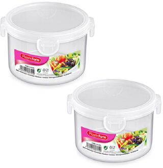 Vershoudbakje vriezer/magnetron - 10x - 1000 ml - kunststof