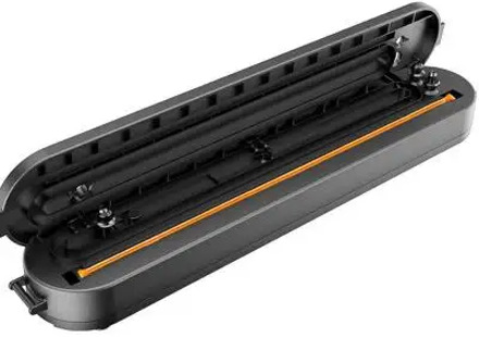 Version Vacuum Food Sealer 220V/110V Automatic Household Food Vacuum Sealer Packaging Machine with 15Pcs Bags