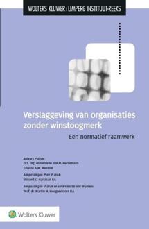 Verslaggeving van organisaties zonder winstoogmerk - Boek Wolters Kluwer Nederland B.V. (9013131646)