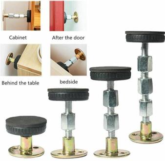 Verstelbaar Bed Frame Shockproof Tool Anti-Shake Gereedschap Geneste Wall Ondersteuning Telescopische Voor Kamer U2P4 47-64mm