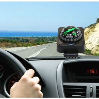 Verstelbare 1Pc Navigatie Dashboard Auto Kompas Fietsen Wandelen Richting Wijzend Gids Bal Voor Outdoor Auto Boot Truck