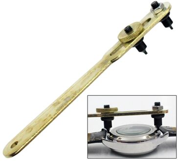 Verstelbare Achterzijde Horloge Cover Opener Batterij Vervangen Tool Moersleutelmoersleutel Remover Horloge Reparatie Gereedschap Voor Horlogemaker