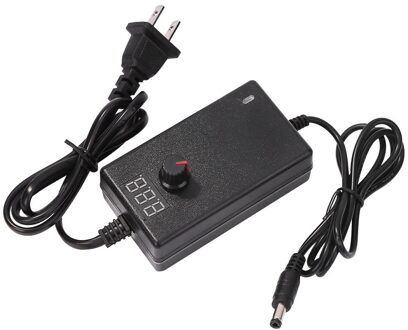 Verstelbare Adapter Ac 100-220V Naar Dc 3V-12V 3V-24V 9V-24V 1A 3A 5A Led Strip Licht Voeding Adapter Transformers Display 9V-24V 1A / VS