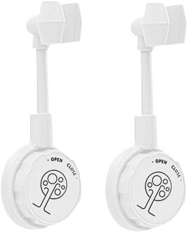 Verstelbare Adhesive Badkamer Douchekop Base Holder Stand Draaibare Beugel Krachtige Zuig Douchestoel Chuck Holder 2stk