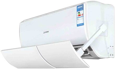 Verstelbare Airconditioner Cover Voorruit Airconditioning Baffle Schild Wind Gids Maand Straight Anti-Wind Shield