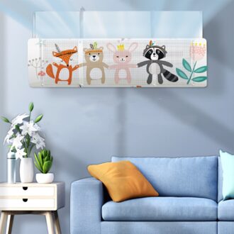 Verstelbare Airconditioning Cover Wind Deflector Voorruit Airconditioner Gereedschap Air Baffle Schild Kantoor Woonaccessoires Fox