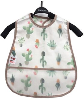 Verstelbare Baby Slabbetjes Eva Waterdichte Lunch Feeding Slabbetjes Baby Cartoon Vruchten Printing Boom Meisjes Voeden Doek Kinderen Baby Schort