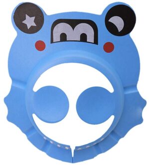 Verstelbare Babyshampoo Caps Baby Gehoorbescherming Cap Beschermen Ogen En Oren Geschikt Voor Baby En Peuter blauw