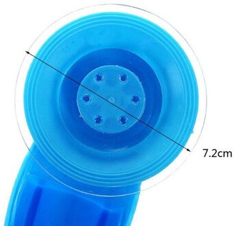 Verstelbare Boorkop Douchekop Houder Badkamer Muurbeugel Met Sucker blauw