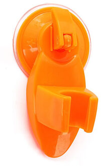 Verstelbare Boorkop Douchekop Houder Badkamer Muurbeugel Met Sucker Roze