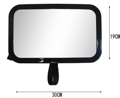 Verstelbare Brede Car Rear Seat View Spiegel Baby/Kind Autostoeltje Spiegel Monitor Hoofdsteun Auto Interieur stijl