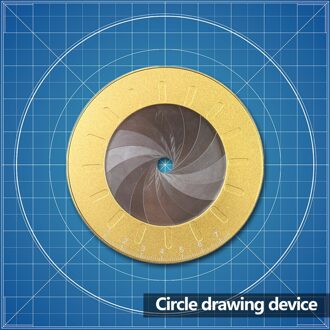 Verstelbare Cirkel Tekening Tool Meten 304 Rvs Sterke Taaiheid Houten Draagbare Tekening Circulaire