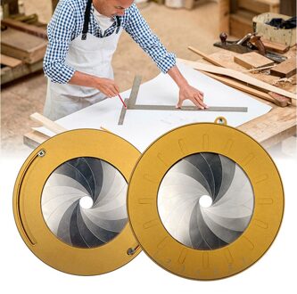 Verstelbare Cirkel Tekening Tool Meten Sterke Taaiheid Houten 304 Roestvrij Staal Draagbare Tekening Circulaire