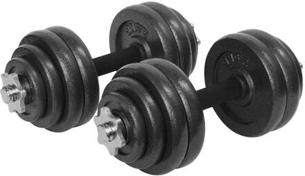 Verstelbare Dumbbell Set - In Koffer - 30 Kg (2x 15 Kg)