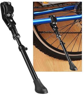 Verstelbare Fiets Kickstand Mountainbike Mtb Aluminium Side Rear Kick Stand Fit Voor 16/20/24/26 Inch band 700 Road Fiets