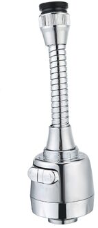 Verstelbare Flexibele Kraan Sproeier Turbo Flex 360 Wastafel Kraan Sproeier Jet Duurzaam Kraan Extension Deel Keuken Accessoires