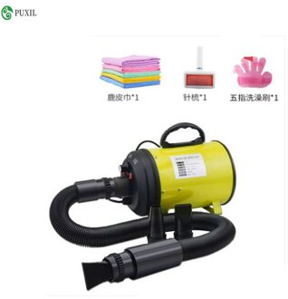 Verstelbare Geluidsarme Huisdier Föhn Hond Kat Grooming Heater Blower Drogers Goud